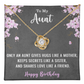 Birthday Gift from Aunt - Birthday Gift for Auntie from Niece and Nephew - Aunty Birthday Jewelry - To My Aunt Necklace
