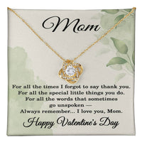 Load image into Gallery viewer, Valentines Day Necklace for Mom - Happy Valentine's Day Jewelry for Mothers
