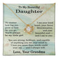Congratulations Necklace for Daughter - Graduation Gift for Daughter from Mom and Dad