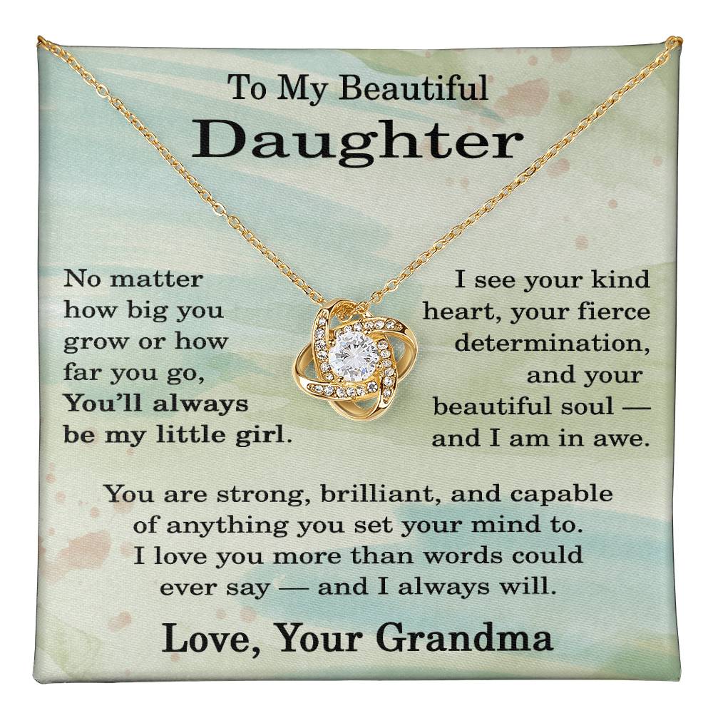 Congratulations Necklace for Daughter - Graduation Gift for Daughter from Mom and Dad