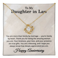 Load image into Gallery viewer, Anniversary Jewelry for Daughter in Law - Necklace for Daughter-in-Law
