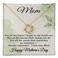 Happy Mothers Day Gifts for Mom - Happy Mothers Day Necklace for Mom - Happy Mothers's Day Jewelry for Mothers
