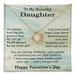 Valentines Day Necklace for Daughter from Dad