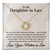 Load image into Gallery viewer, To My Daughter in Law Gifts from Mother in Law - To My Daughter-in-Law Necklace from Mother-in-Law
