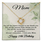 28th Birthday Gifts for Mom - 28th Birthday Necklace for Mom - Happy 28th Birthday Jewelry for Mothers