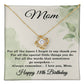 18th Birthday Gifts for Mom - 18th Birthday Necklace for Mom - Happy 18th Birthday Jewelry for Mothers