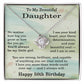 50th Birthday Gifts for Daughter - 50th Birthday Necklace for Daughter - Birthday Gift Ideas for 50 Year Old Daughter
