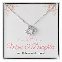 Load image into Gallery viewer, Mom Love Knot Necklace – Mothers Day Jewelry from Daughter - Christmas Gifts for Mom ShineOn Fulfillment
