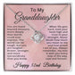 32nd Birthday Gifts for Granddaughter Happy 32nd Birthday Necklace Jewelry 32 Years Old Birthday Gift