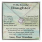 Congratulations Necklace for Daughter - Graduation Gift for Daughter from Mom and Dad