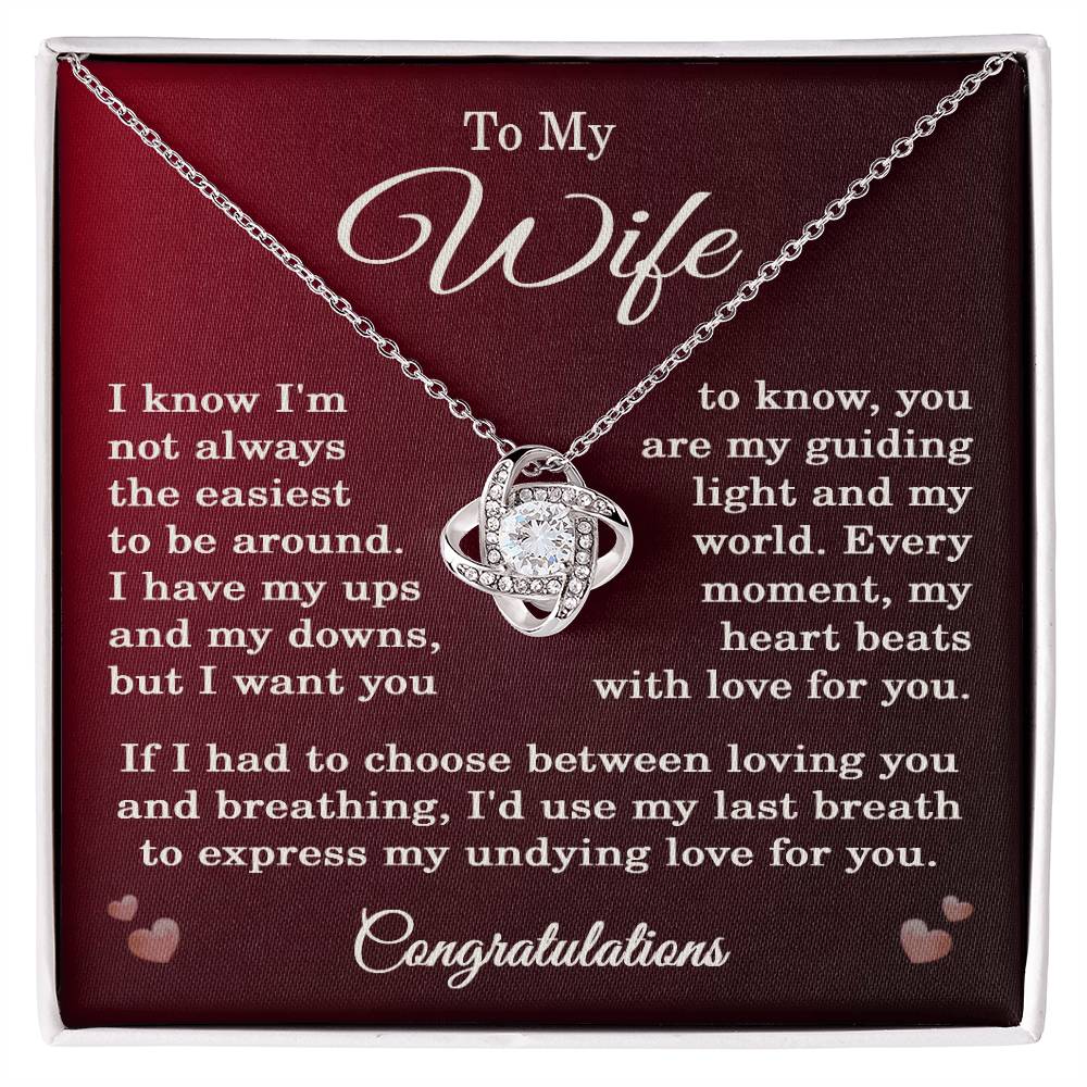 Congratulations Gifts for Wife Congratulations Necklace Jewelry