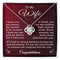 Load image into Gallery viewer, Congratulations Gifts for Wife Congratulations Necklace Jewelry
