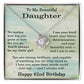 62nd Birthday Gifts for Daughter - 62nd Birthday Necklace for Daughter - Birthday Gift Ideas for 62 Year Old Daughter