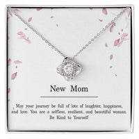 Load image into Gallery viewer, Mother’s Day Gift for First Time Mom – Be Kind to Yourself - Jewelry for Birthday or Christmas – New Mom Gift ShineOn Fulfillment
