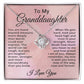 I Love You Gifts for Granddaughter I Love You Necklace Jewelry