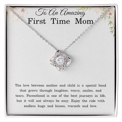 New Mom Necklace – Inspirational Gift for First Time Mom for Mother’s Day, Birthday, or Christmas