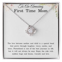 Load image into Gallery viewer, New Mom Necklace – Inspirational Gift for First Time Mom for Mother’s Day, Birthday, or Christmas ShineOn Fulfillment
