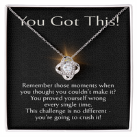 Load image into Gallery viewer, Encouragement Necklace for Her Inspirational Gifts for Women Motivational Jewelry for Best Friend Gift Friendship Necklace
