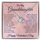 Happy Valentine's Day Gifts for Granddaughter Happy Valentine's Day Necklace Jewelry