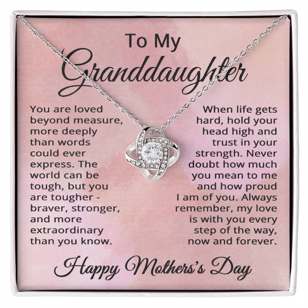 Happy Mother's Day Gifts for Granddaughter Happy Mother's Day Necklace Jewelry