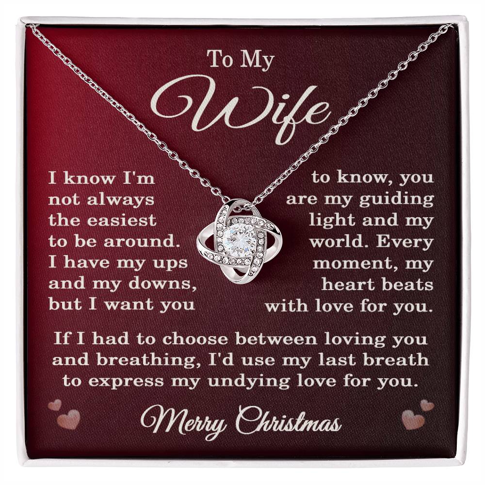 Merry Christmas Gifts for Wife Merry Christmas Necklace Jewelry