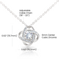 To My Mom Necklace from Son – Love Knot Pendant for Christmas, Valentine’s Day, or Mother’s Day – I Will Always Carry You in My Heart and Prayers