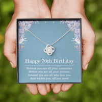 Load image into Gallery viewer, Regalo Para Mujer De 70 Años - 70th Birthday Gifts for Women - Best Friend Neclace for Her
