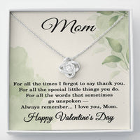 Load image into Gallery viewer, Valentines Day Necklace for Mom - Happy Valentine's Day Jewelry for Mothers
