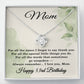 53rd Birthday Gifts for Mom - 53rd Birthday Necklace for Mom - Happy 53rd Birthday Jewelry for Mothers