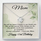 43rd Birthday Gifts for Mom - 43rd Birthday Necklace for Mom - Happy 43rd Birthday Jewelry for Mothers