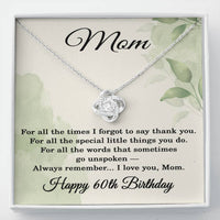 Load image into Gallery viewer, 60th Birthday Gifts for Mom - Mom Necklace for Women
