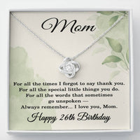 Load image into Gallery viewer, 26th Birthday Gifts for Mom - Mom Necklace for Women

