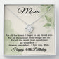 44th Birthday Gifts for Mom - 44th Birthday Necklace for Mom - Happy 44th Birthday Jewelry for Mothers