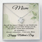 Happy Mothers Day Gifts for Mom - Happy Mothers Day Necklace for Mom - Happy Mothers's Day Jewelry for Mothers