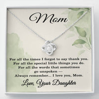 Load image into Gallery viewer, Mom Gifts from Daughters - To My Mom Necklace from Daughter
