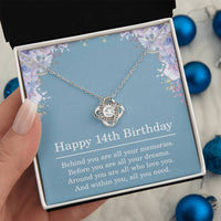 Load image into Gallery viewer, 14th Birthday Gifts for Women Best Friend Gift for Her 14 Year Old Birthday Necklace
