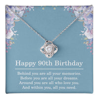 Load image into Gallery viewer, 90th Birthday Gifts for Women Best Friend Gift for Her 90 Year Old Birthday Necklace
