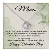 Load image into Gallery viewer, Valentines Day Necklace for Mom - Happy Valentine's Day Jewelry for Mothers
