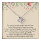 Best Friend Birthday Gifts for Her Best Friend Necklace Friendship Jewelry The Knot Of Jewelry Bestie Christmas Gift BFF