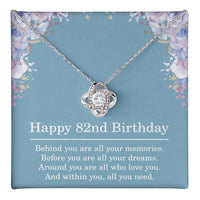 Load image into Gallery viewer, 82nd Birthday Gifts for Women Best Friend Gift for Her 82 Year Old Birthday Necklace
