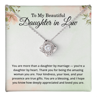 Load image into Gallery viewer, Daughter in Law Gifts - To My Beautiful Daughter in Law Necklace Jewelry for Her

