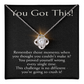 Encouragement Necklace for Her Inspirational Gifts for Women Motivational Jewelry for Best Friend Gift Friendship Necklace