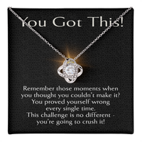 Load image into Gallery viewer, Encouragement Necklace for Her Inspirational Gifts for Women Motivational Jewelry for Best Friend Gift Friendship Necklace
