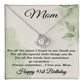 91st Birthday Gifts for Mom - 91st Birthday Necklace for Mom - Happy 91st Birthday Jewelry for Mothers