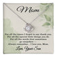 Mom Necklace from Son - Mom Birthday Gift from Son - Jewelry for Mothers from Son