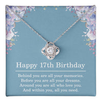 Load image into Gallery viewer, 17th Birthday Gifts for Women Best Friend Gift for Her 17 Year Old Birthday Necklace

