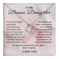 Load image into Gallery viewer, Bonus Daughter Gifts from Bonus Mom or Bonus Dad
