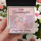 100th Birthday Gifts for Granddaughter Happy 100th Birthday Necklace Jewelry 100 Years Old Birthday Gift