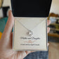 Mother’s Day Gift for Daughter – Mother and Daughter Love Knot Pendant for Birthday or Christmas – A Link Tied by Angels Hands
