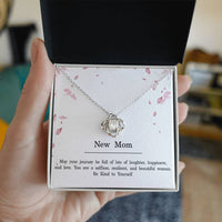 Load image into Gallery viewer, Mother’s Day Gift for First Time Mom – Be Kind to Yourself - Jewelry for Birthday or Christmas – New Mom Gift ShineOn Fulfillment
